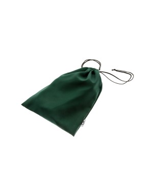 Ekskluzywny worek podróżny Baga na bieliznę. Elegancki organizer na akcesoria. Polski, butelkowa zieleń.