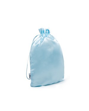 Zmysłowy woreczek satynowy na bieliznę/buty, ekskluzywny dodatek podróżny dla estetek Baga