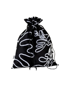 Luksusowy futrzany worek na bieliznę Baga – elegancki organizer do walizki