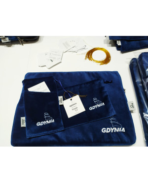 Personalizowany haftem organizer na laptopa lub tablet