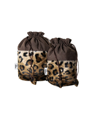 Zestaw organizerów sztuczne futro serwal