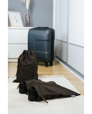 Męski zestaw podróżny: worek na buty i bieliznę