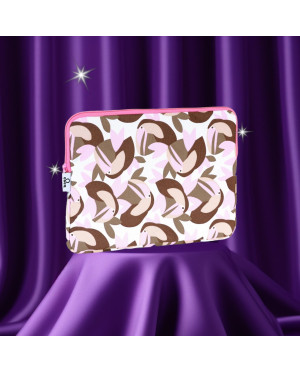 Wodoodporne etui na laptopa 13'' z tukanami Baga. Stylowy pokrowiec. Polskie rękodzieło dla estetki.