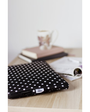 Pokrowiec , etui wodoodporne do laptopa. Groszki. 13'