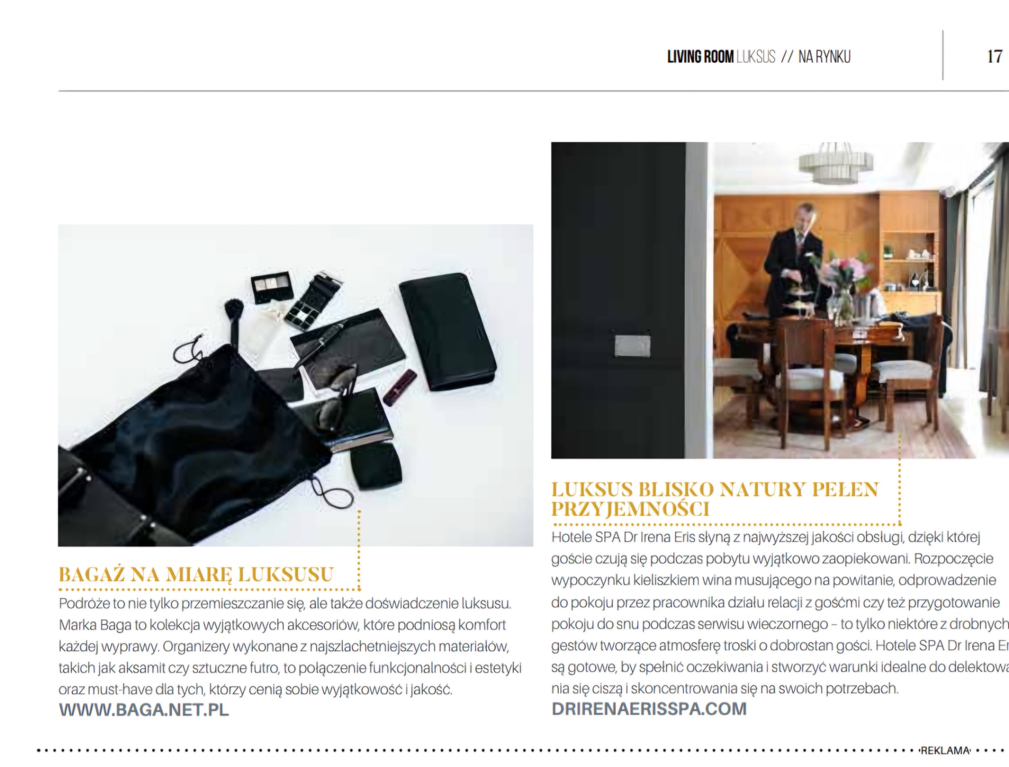 Baga w Living Room Luksus