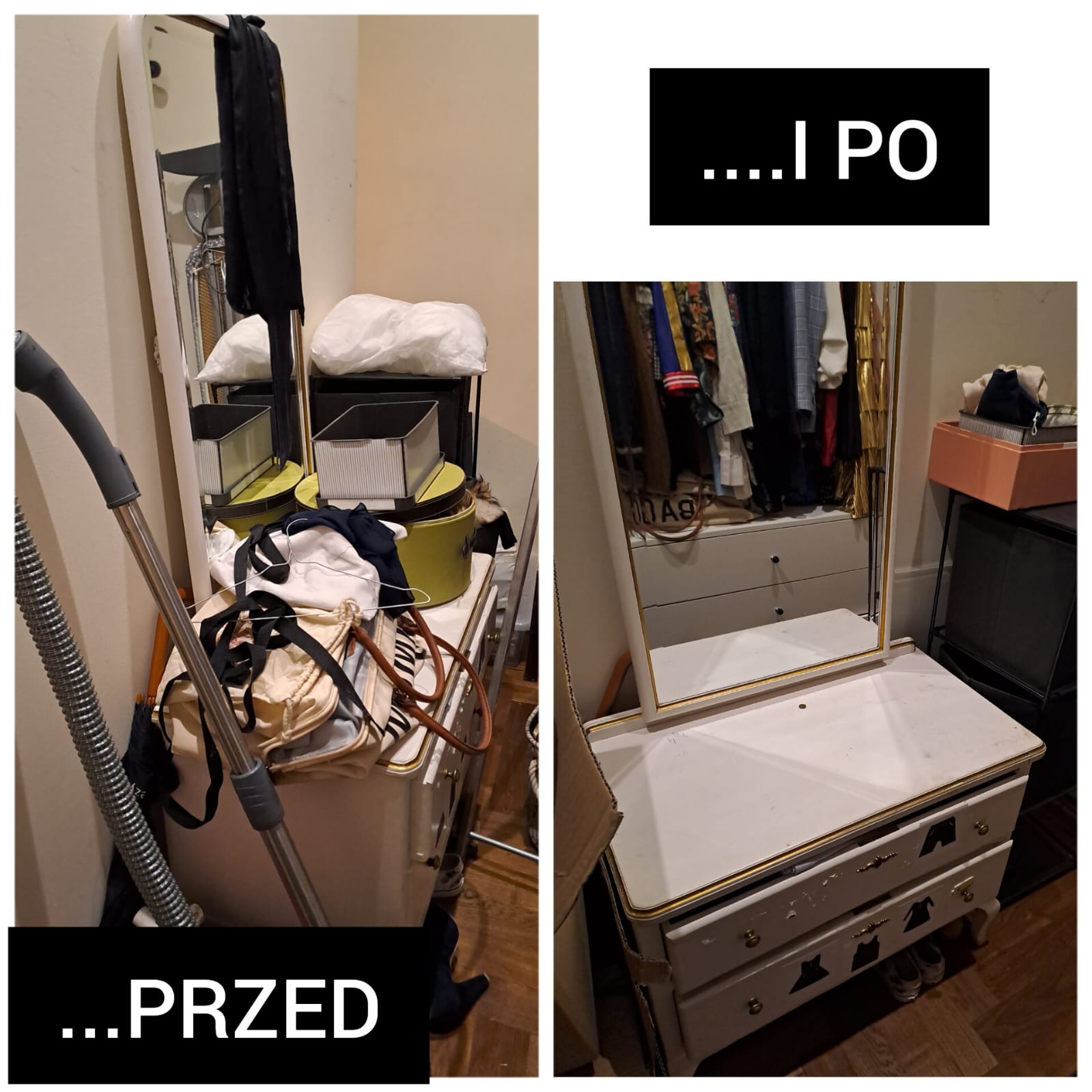 organizacja garderoby warszawa