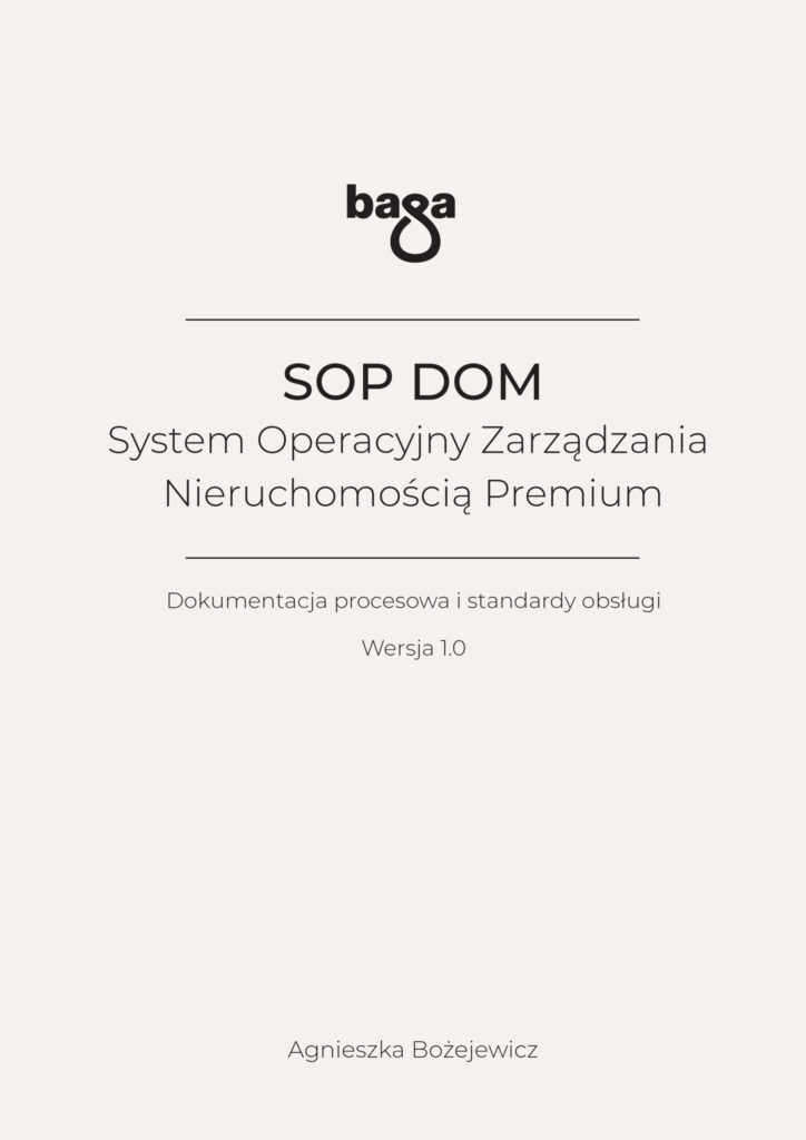 SOP DOM — System Operacyjny Zarządzania Nieruchomością