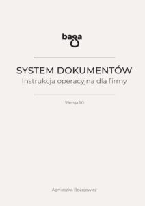 SYSTEM DOKUMENTÓW — Instrukcja operacyjna dla firmy